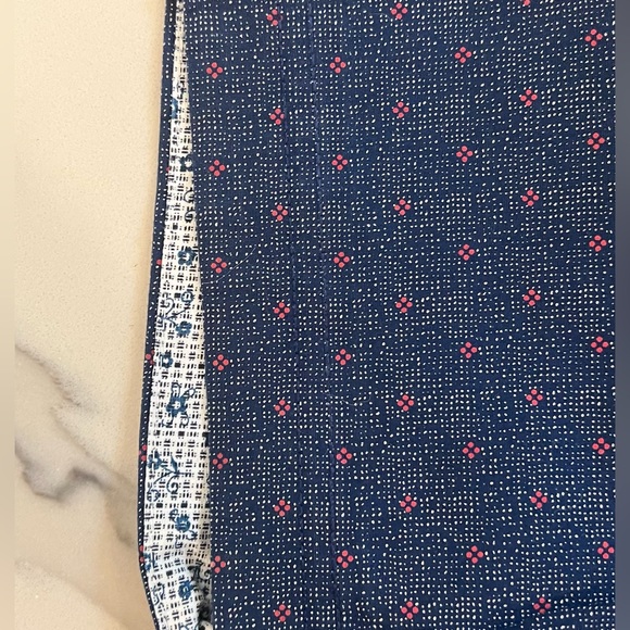 Men’s Paper Denim & Cloth Navy Short Sleeve Button Down Collared Shirt Sz Large - Picture 5 of 6